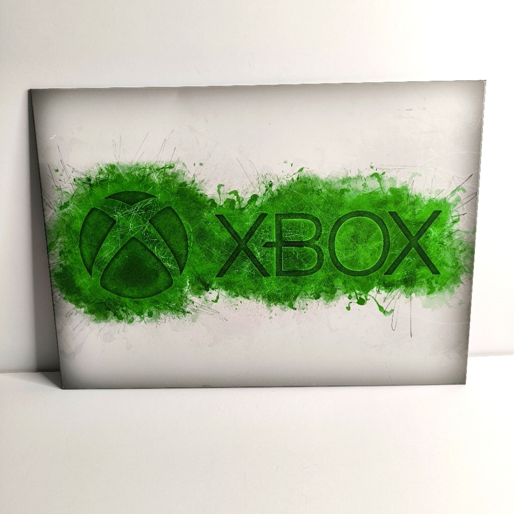 Displate Microsoft XBOX Branded Merch Limited Edition Man Cave Shop Plate